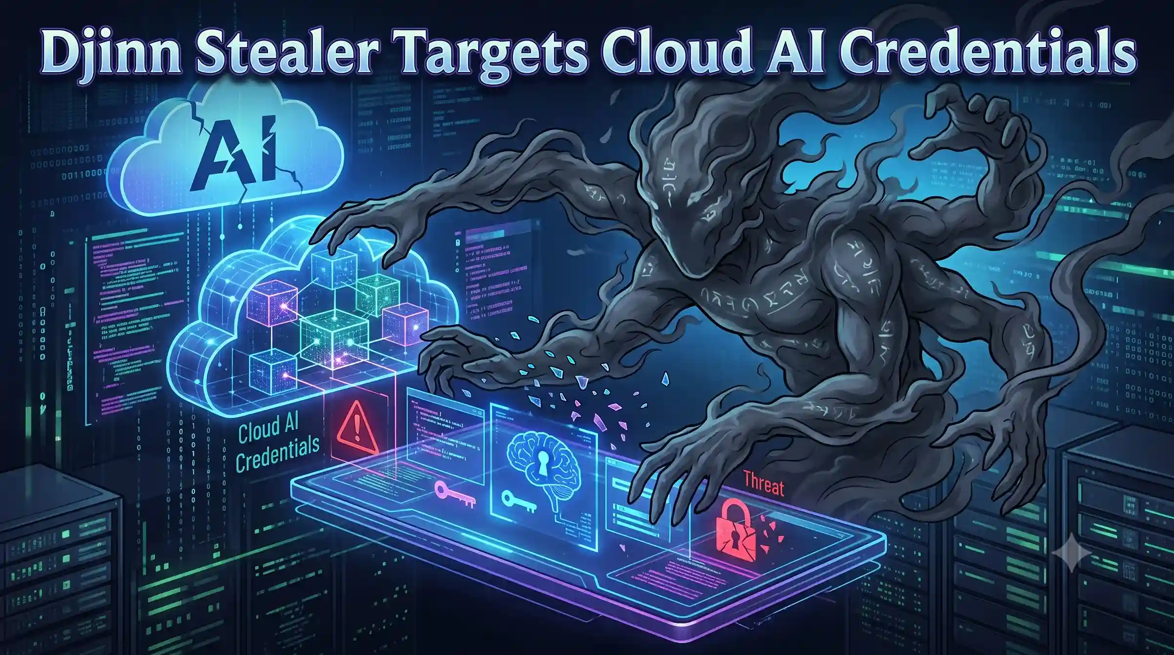 Djinn Stealer Targets Cloud AI Credentials