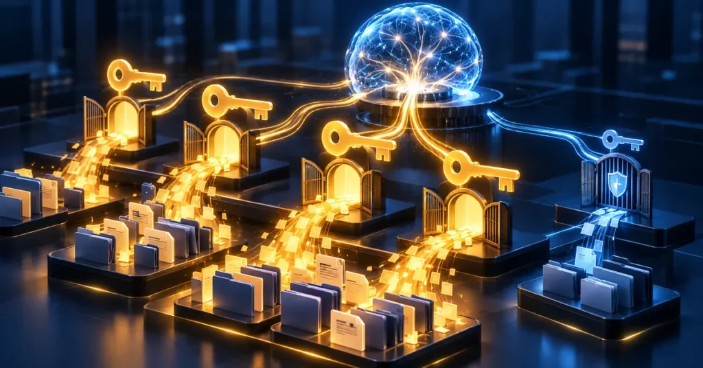 AI permissions opening excessive access to business files